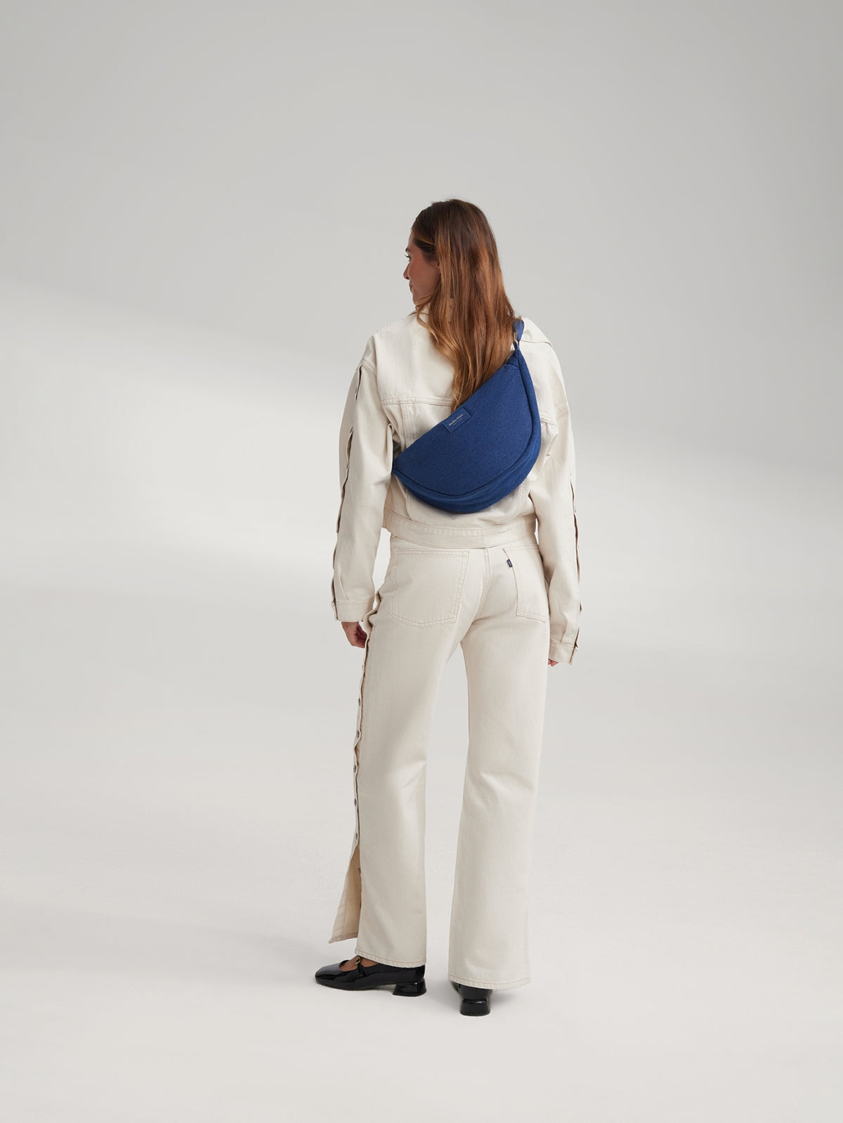 Studio Noos - Tasche Fanny Pack Denim Dark Blue