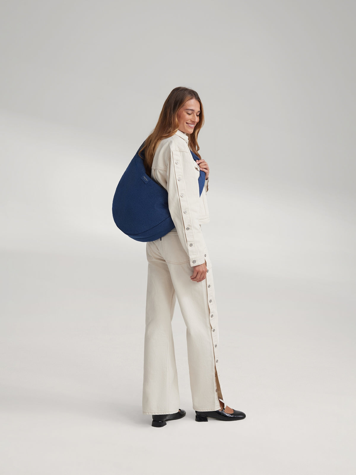 Studio Noos - Cross Body Tasche Denim Dark Blue