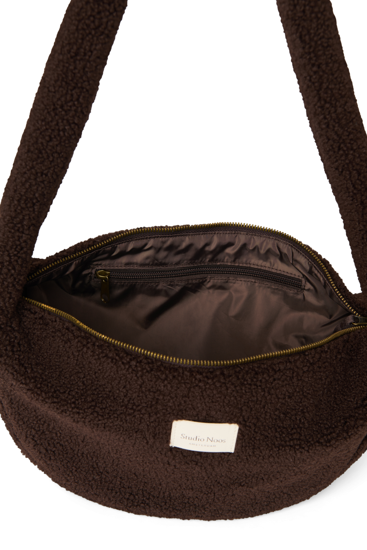 Studio Noos - Mini Cross Body Tasche Teddy Chocolate