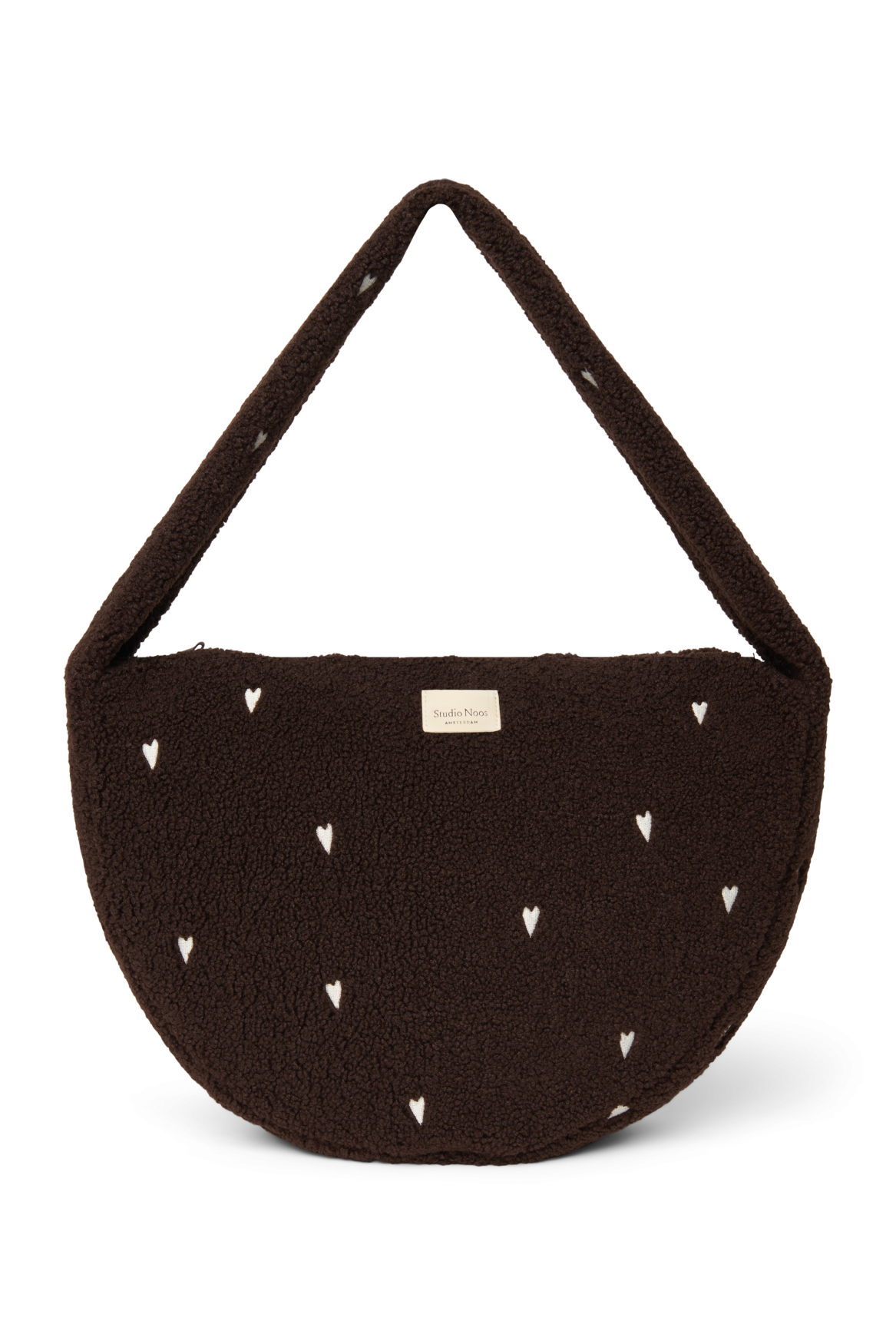 Studio Noos - Cross Body Tasche Teddy Chocolate Hearts