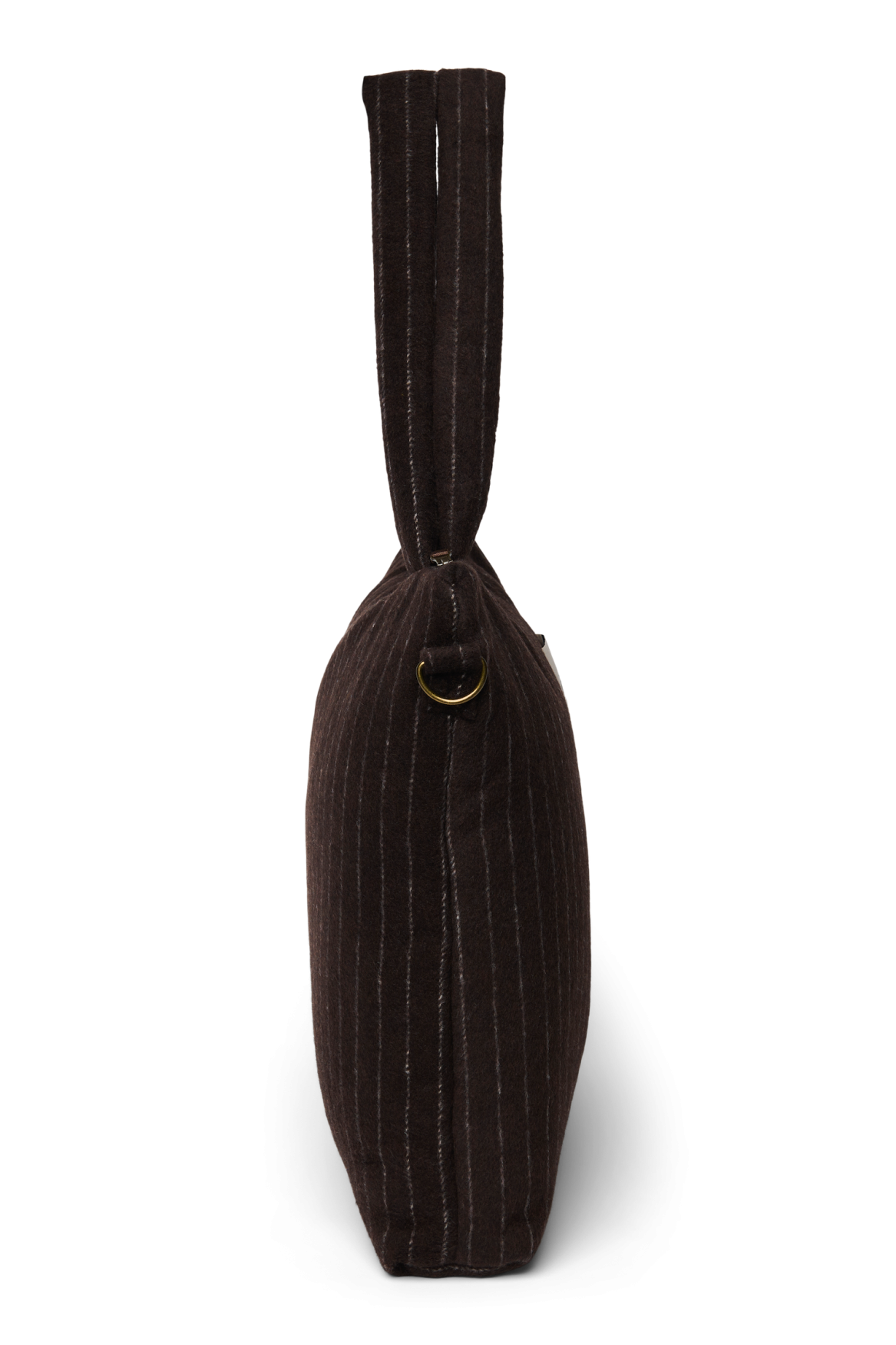 Studio Noos - Wickeltasche Flannel Chalkstripe Brown