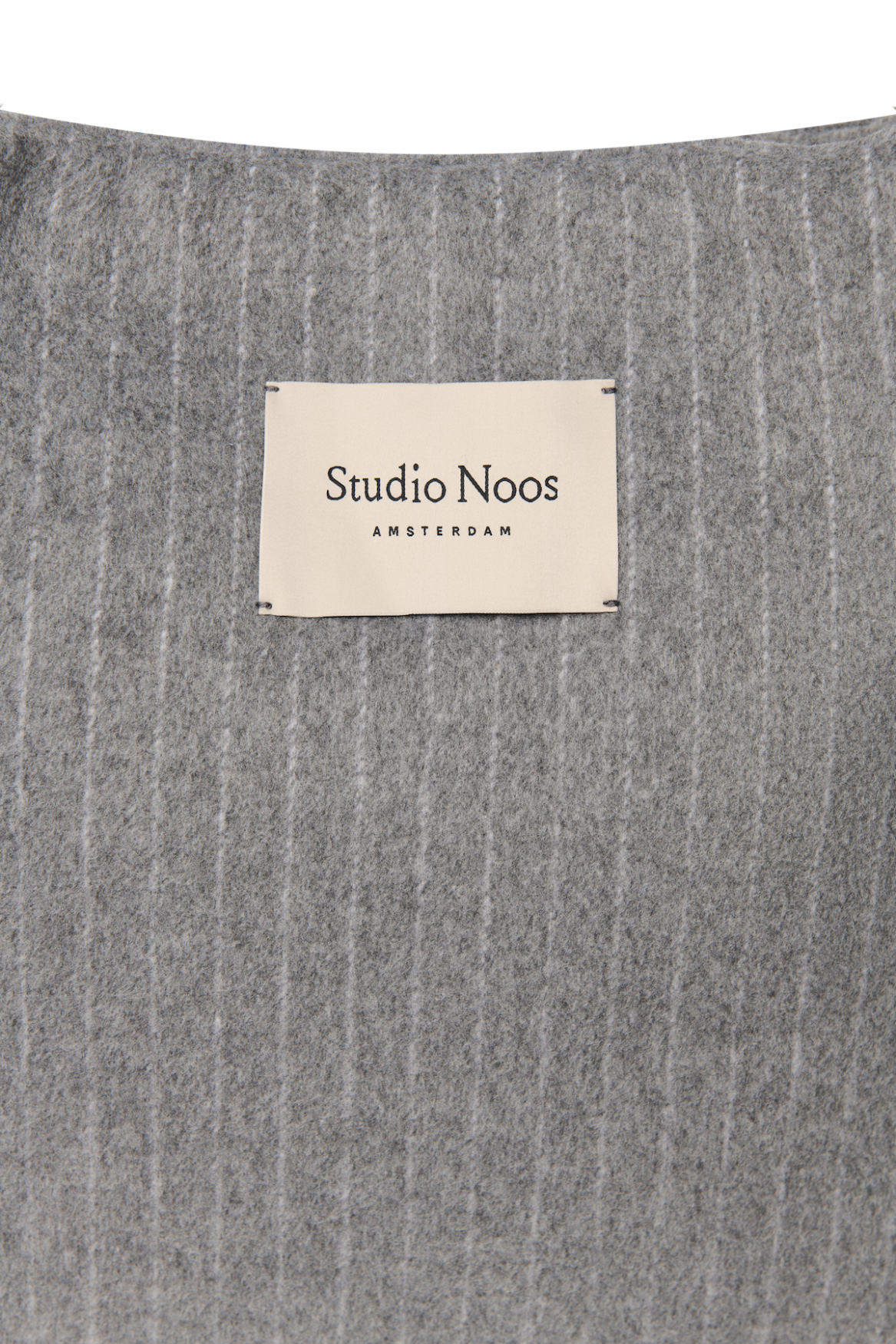 Studio Noos - Wickeltasche Flannel Chalkstripe Light Grey