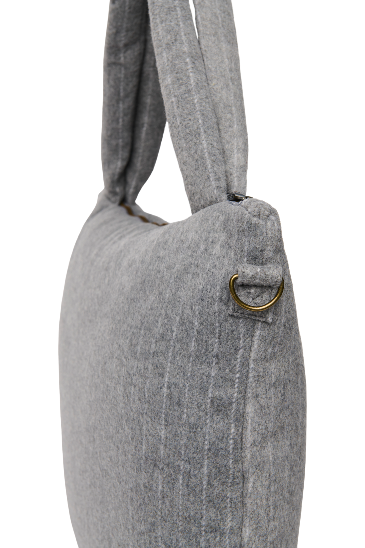 Studio Noos - Wickeltasche Flannel Chalkstripe Light Grey