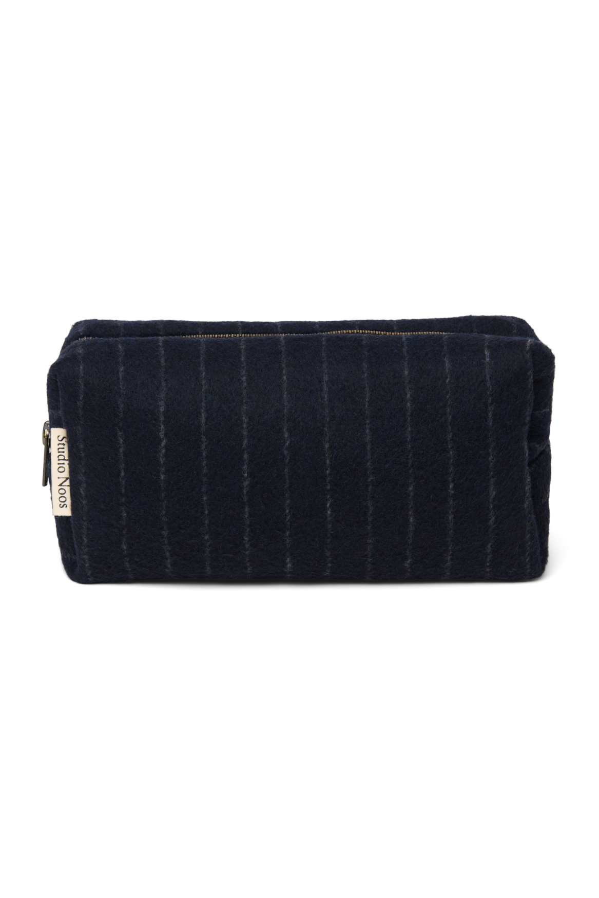 Studio Noos - Kulturbeutel Flannel Chalkstripe Dark Blue