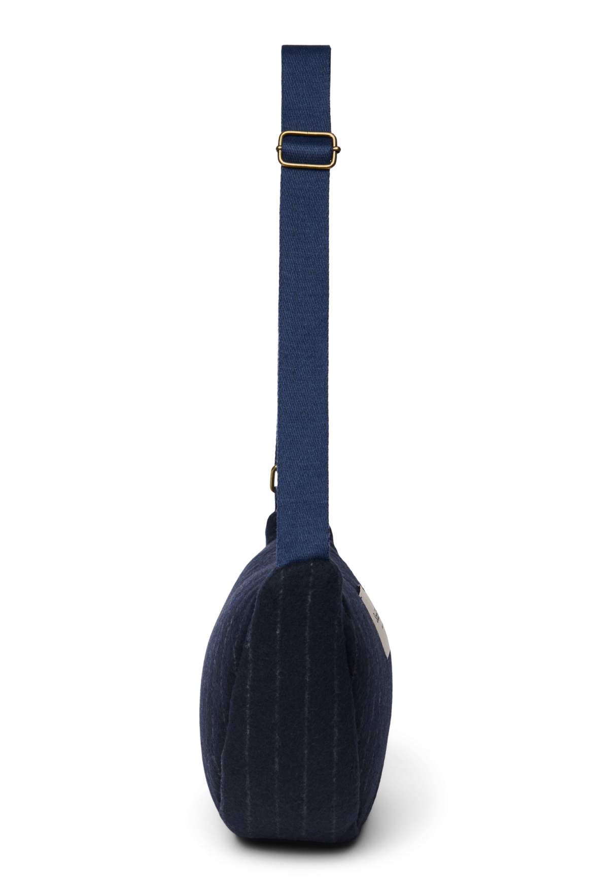 Studio Noos - Tasche Fanny Pack Flannel Chalkstripe Dark Blue