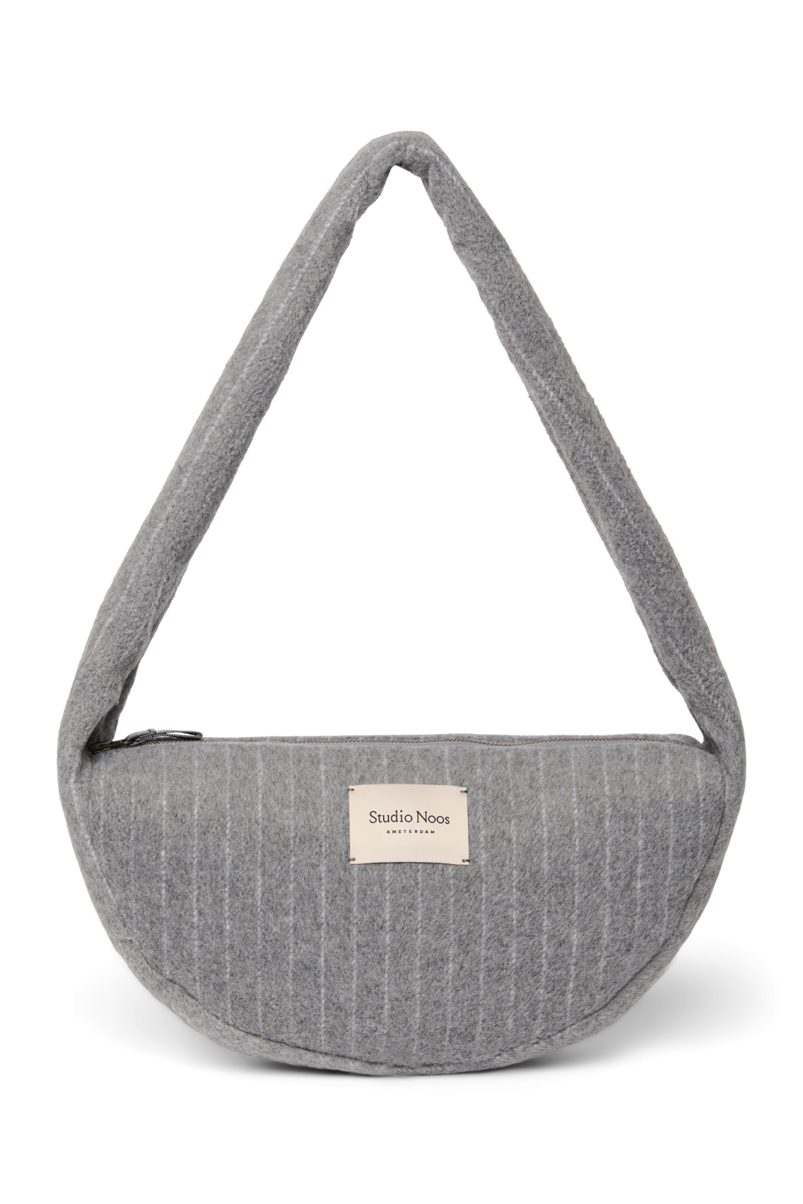 Studio Noos - Mini Cross Body Tasche Flannel Chalkstripe Light Grey