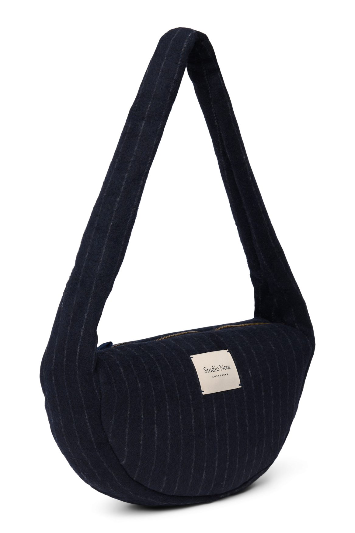 Studio Noos - Mini Cross Body Tasche Flannel Chalkstripe Dark Blue