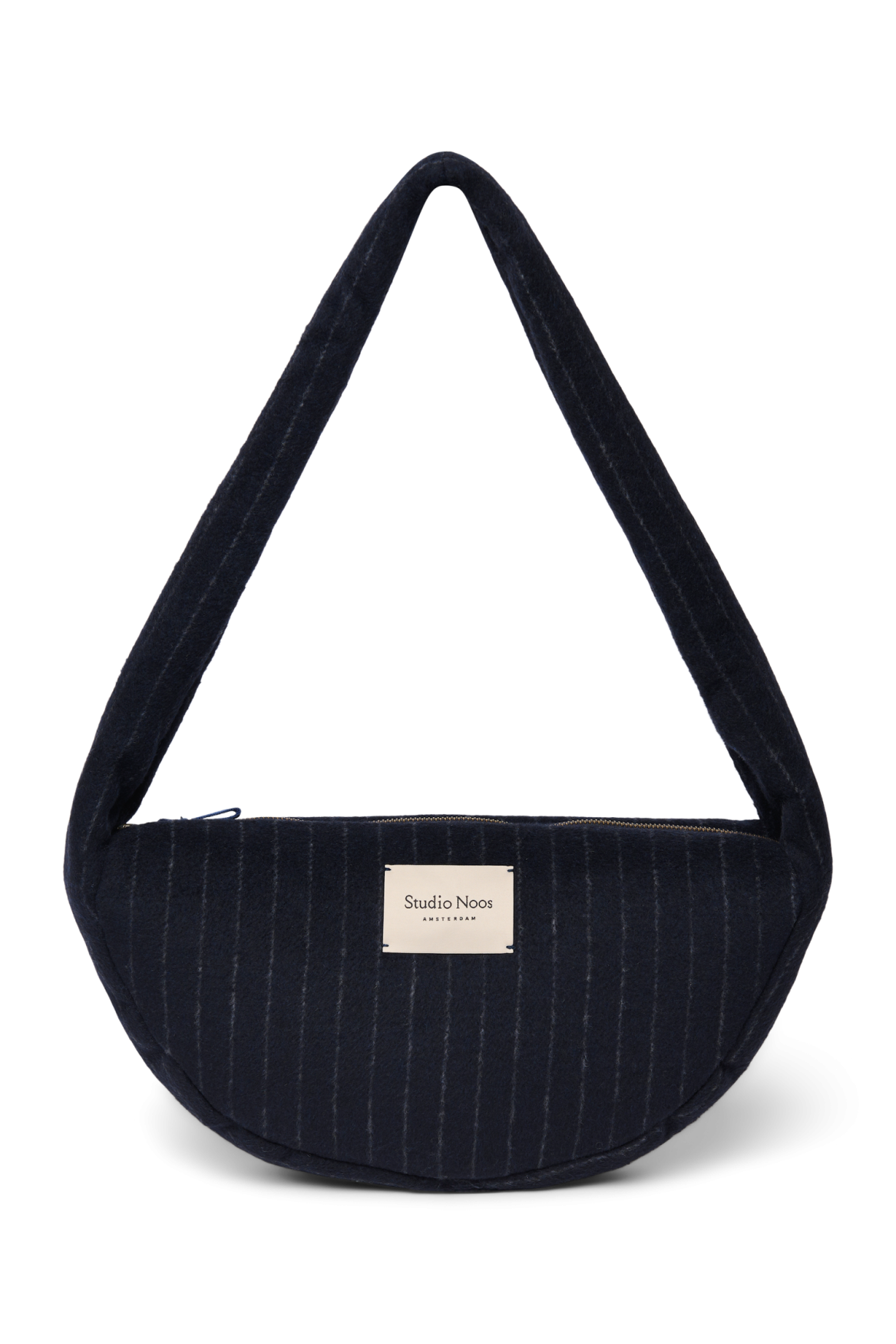 Studio Noos - Mini Cross Body Tasche Flannel Chalkstripe Dark Blue