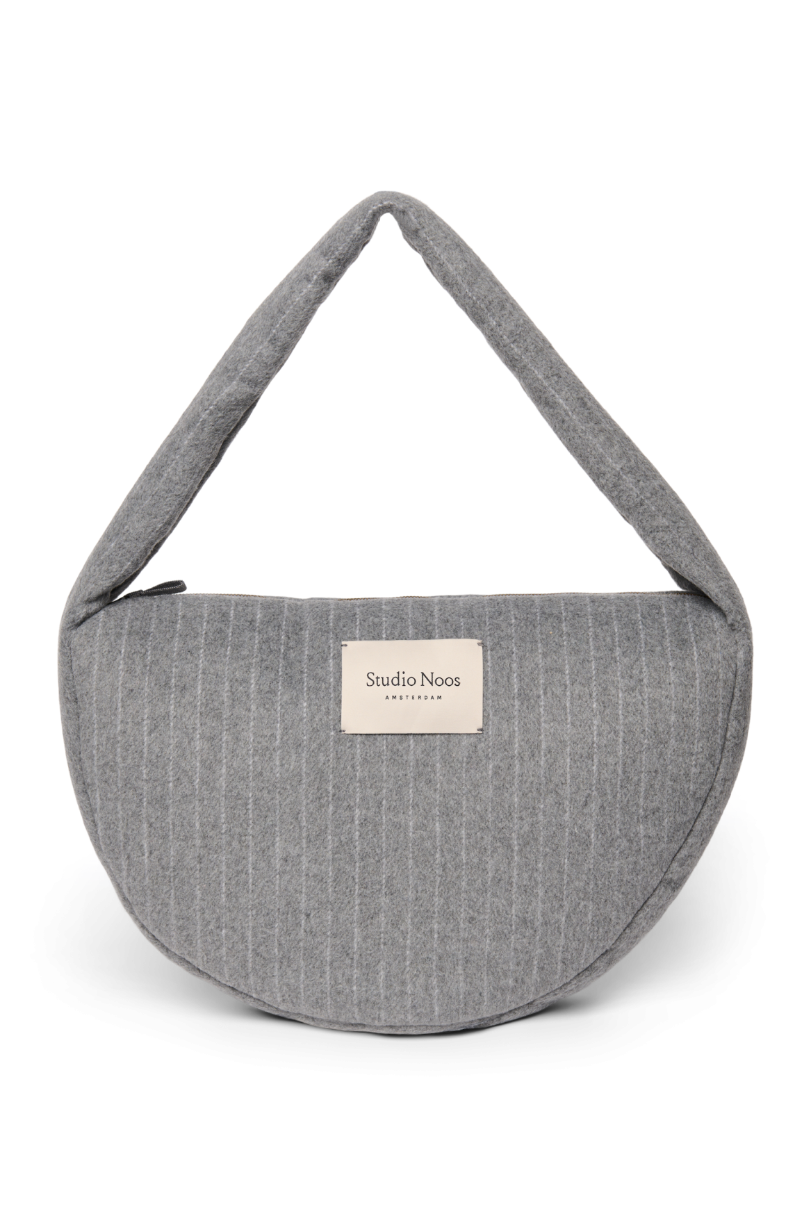 Studio Noos - Cross Body Tasche Flannel Chalkstripe Light Grey