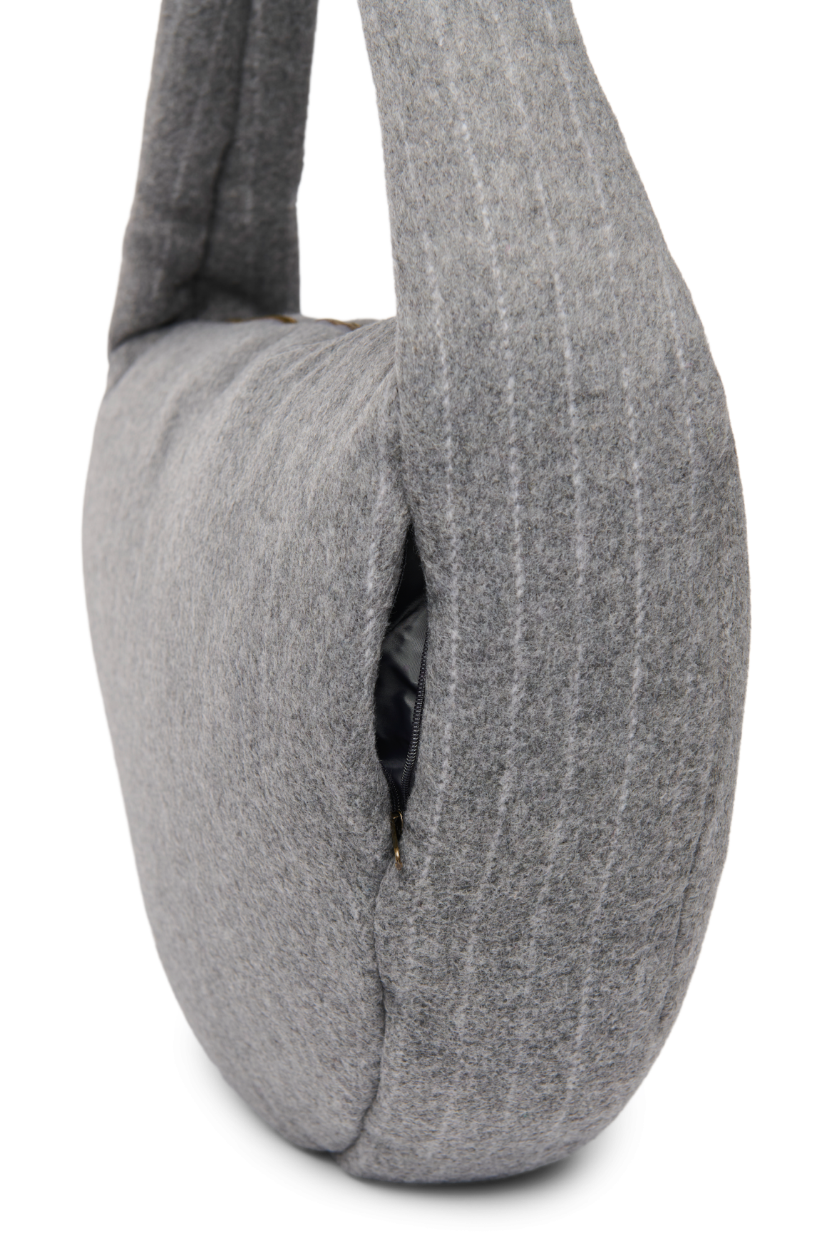 Studio Noos - Cross Body Tasche Flannel Chalkstripe Light Grey