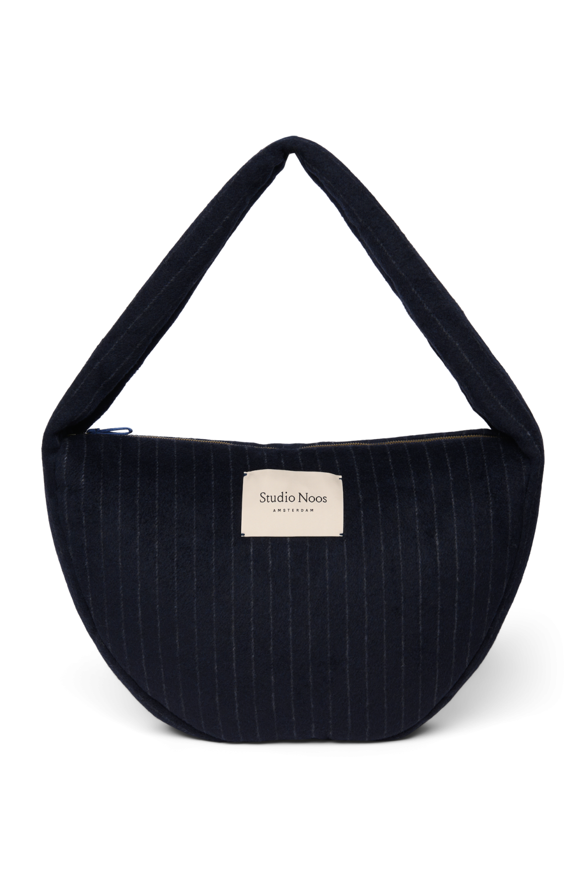 Studio Noos - Cross Body Tasche Flannel Chalkstripe Dark Blue