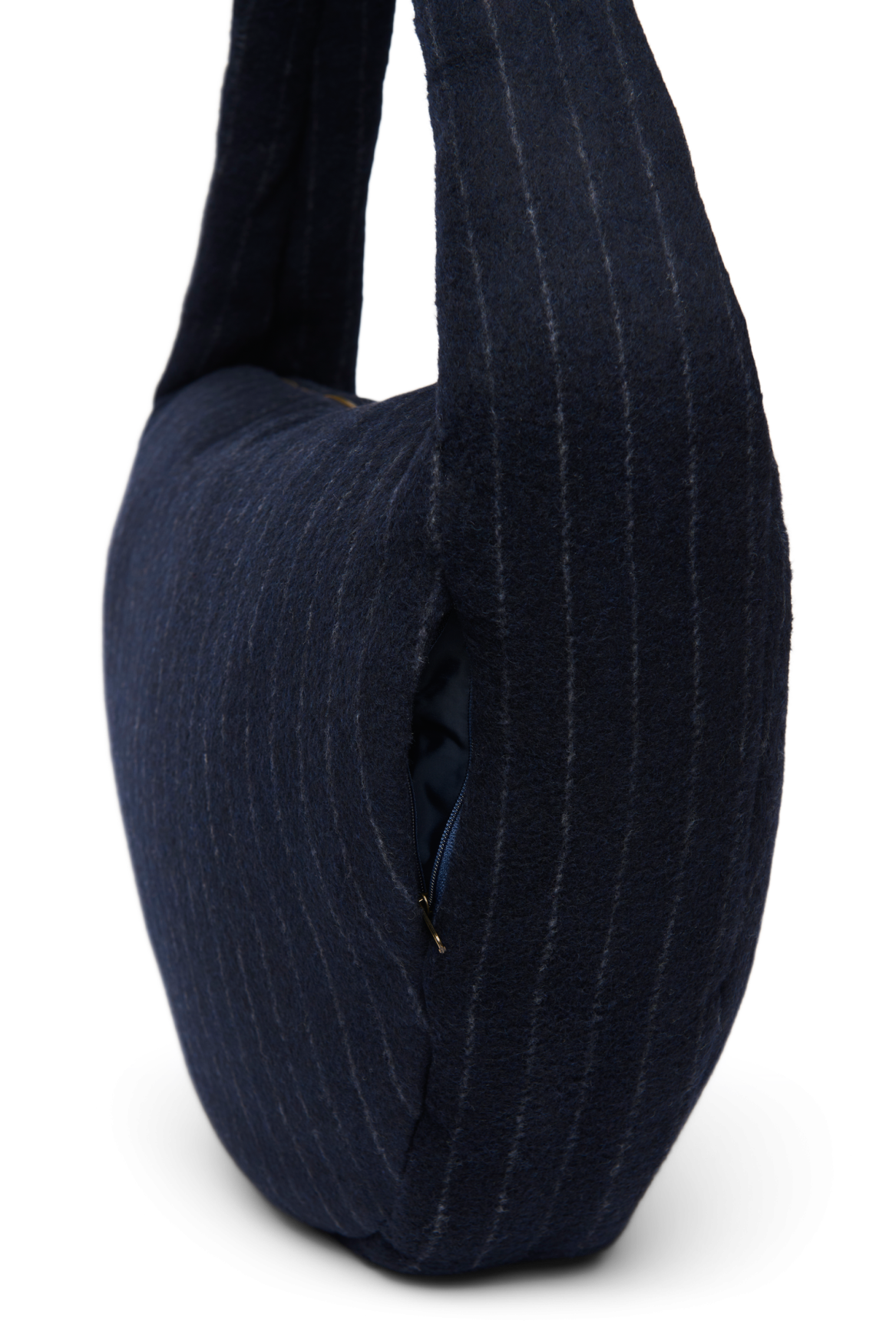 Studio Noos - Cross Body Tasche Flannel Chalkstripe Dark Blue