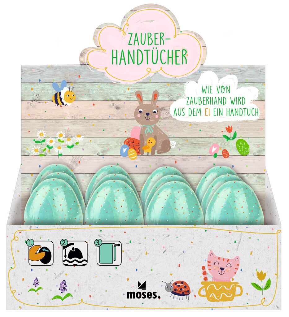 moses - Zauberhandtuch im Ei