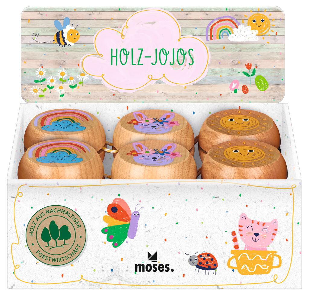 moses - Holz-Jojo Frühlingsfreunde