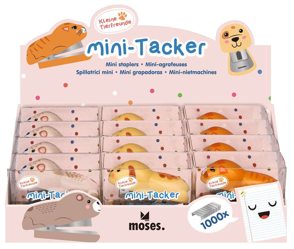 moses - Mini-Tacker Kleine Tierfreunde