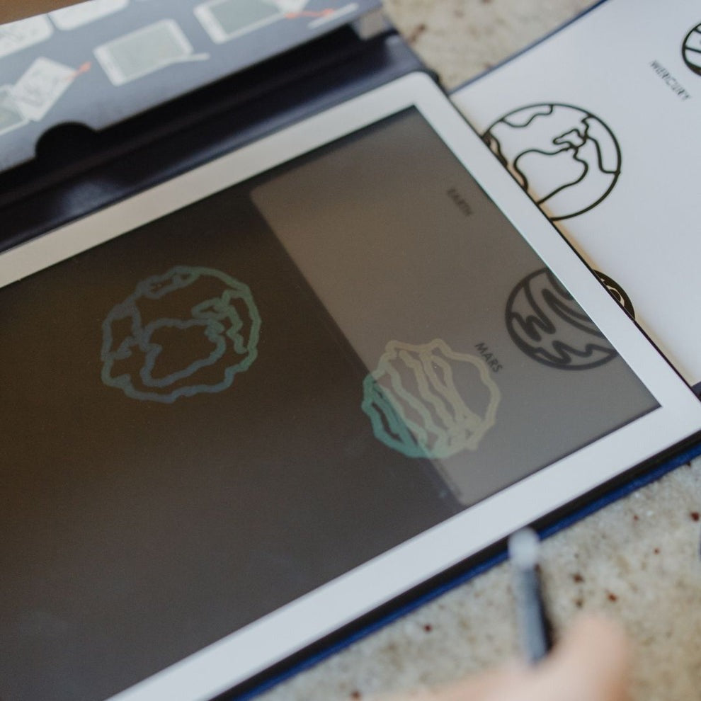 KIDYWOLF - Digitales Malbuch Kidydraw-Mini: Weltraum