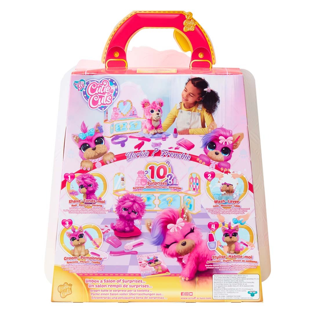 Little Live Pets - Hundesalon "Scruff-a-Luvs Cutie Cuts" pink