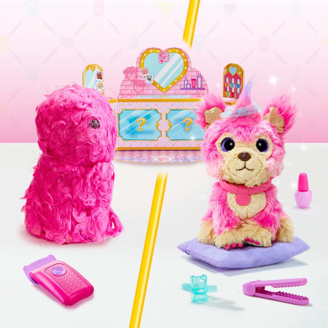 Little Live Pets - Hundesalon "Scruff-a-Luvs Cutie Cuts" pink