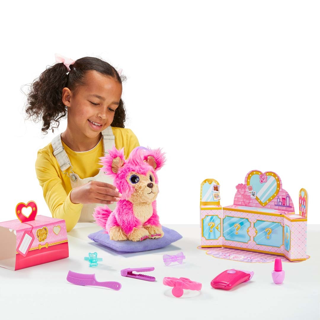Little Live Pets - Hundesalon "Scruff-a-Luvs Cutie Cuts" pink