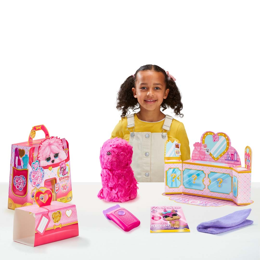 Little Live Pets - Hundesalon "Scruff-a-Luvs Cutie Cuts" pink