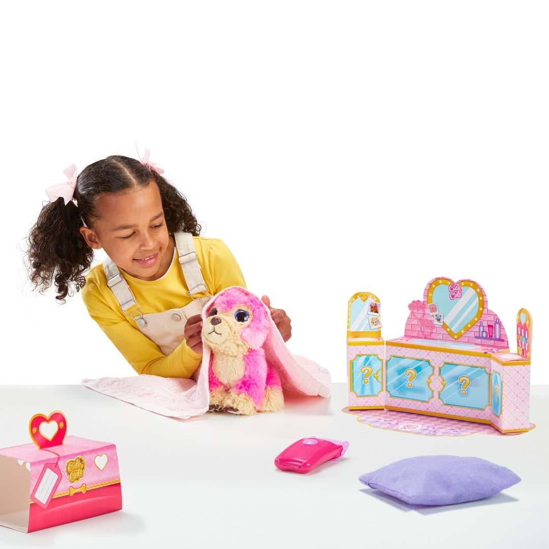 Little Live Pets - Hundesalon "Scruff-a-Luvs Cutie Cuts" pink
