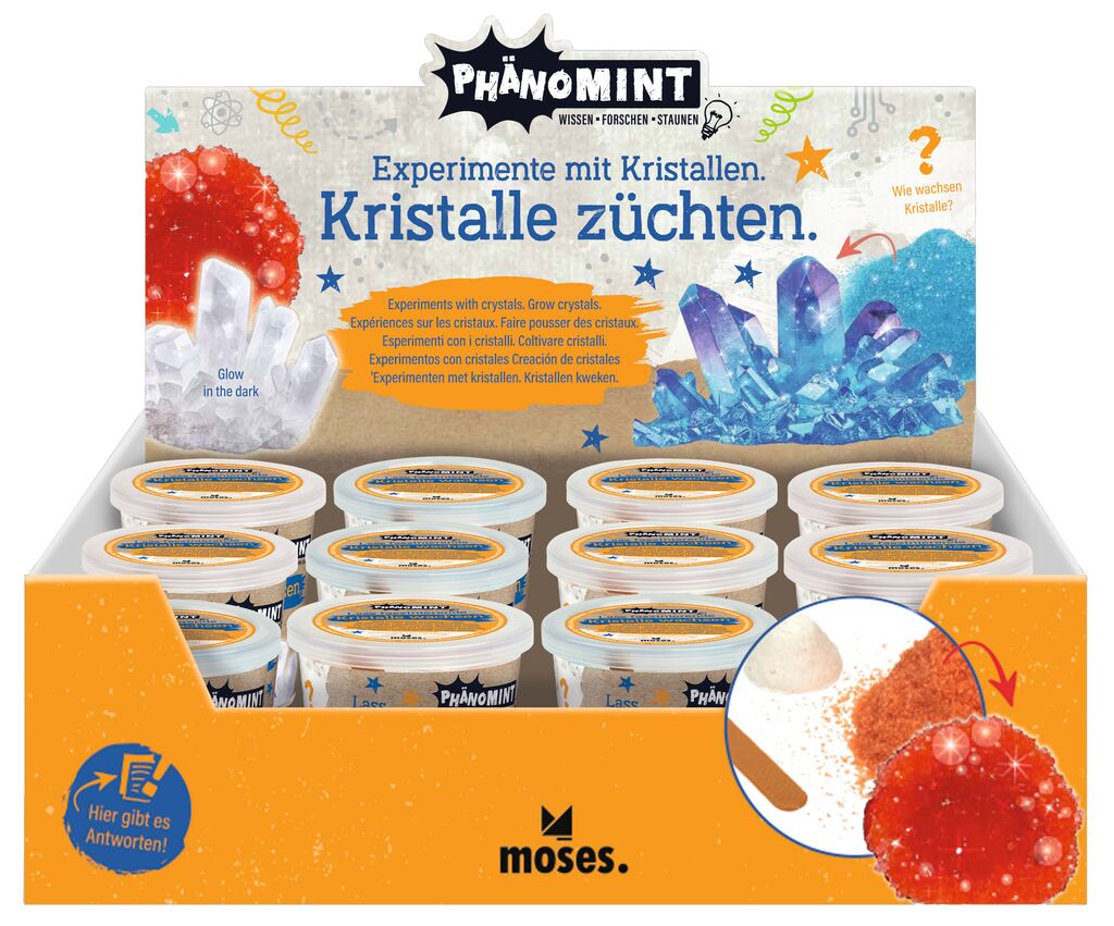 moses - PhänoMINT Kristalle züchten