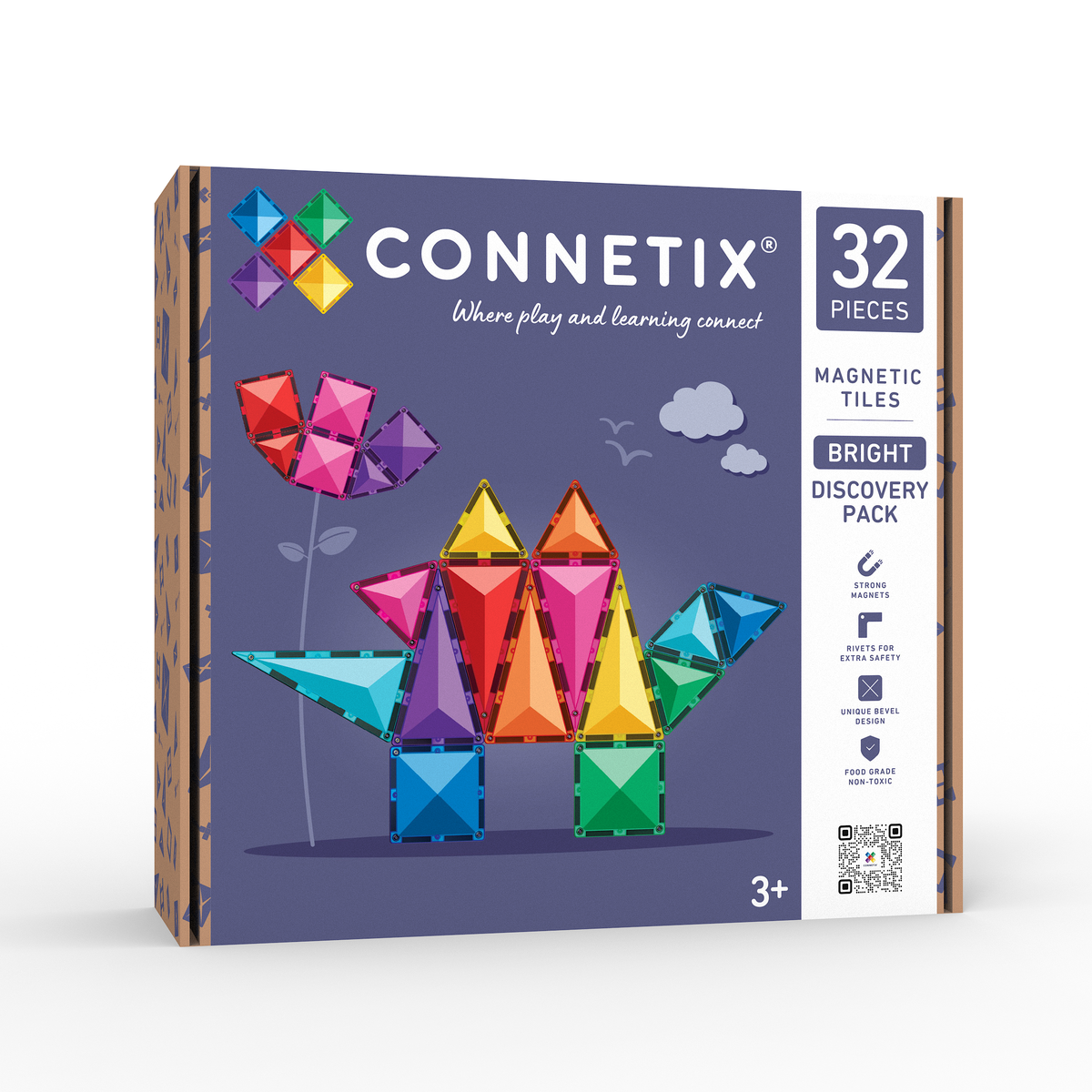 connetix - Magnetbausteine Bright Discovery Pack 32-tlg.