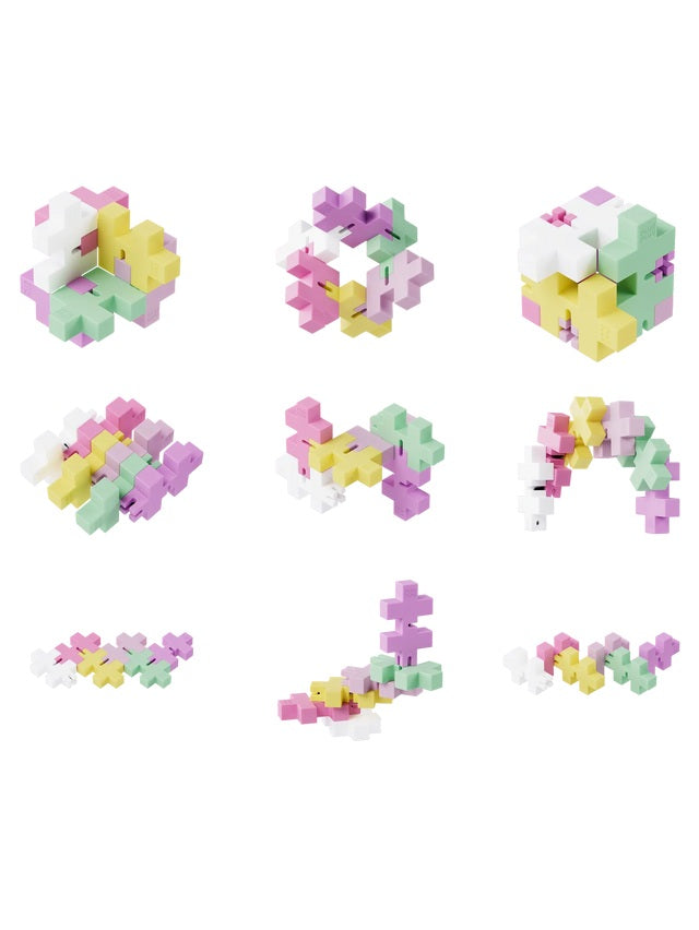 PLUS PLUS - Hexel Flex Bausteine Bubblegum