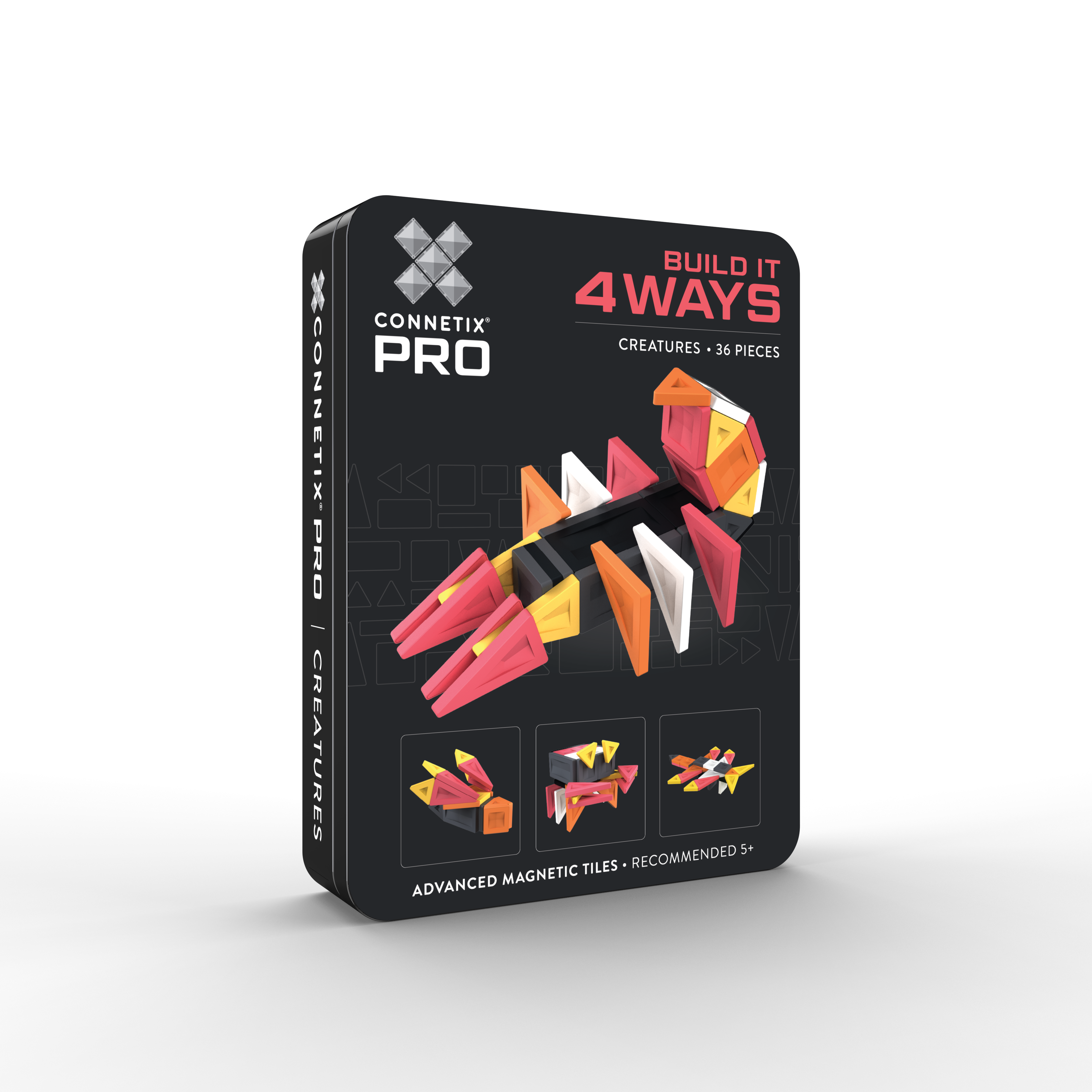 connetix - Magnetbausteine PRO Build It 4 Ways: Kreaturen