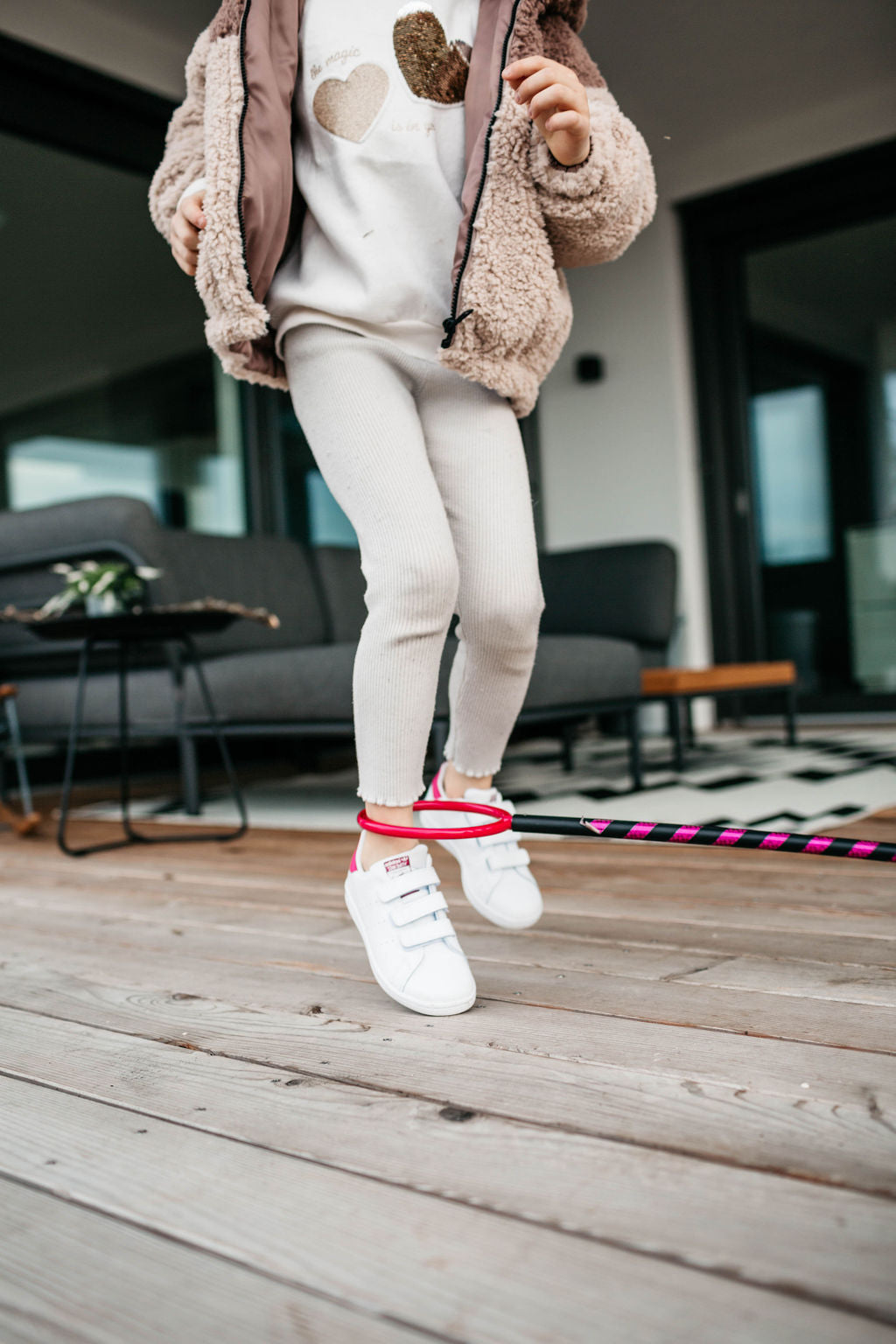 OA - Swing Wheel mit Lichtrad pink