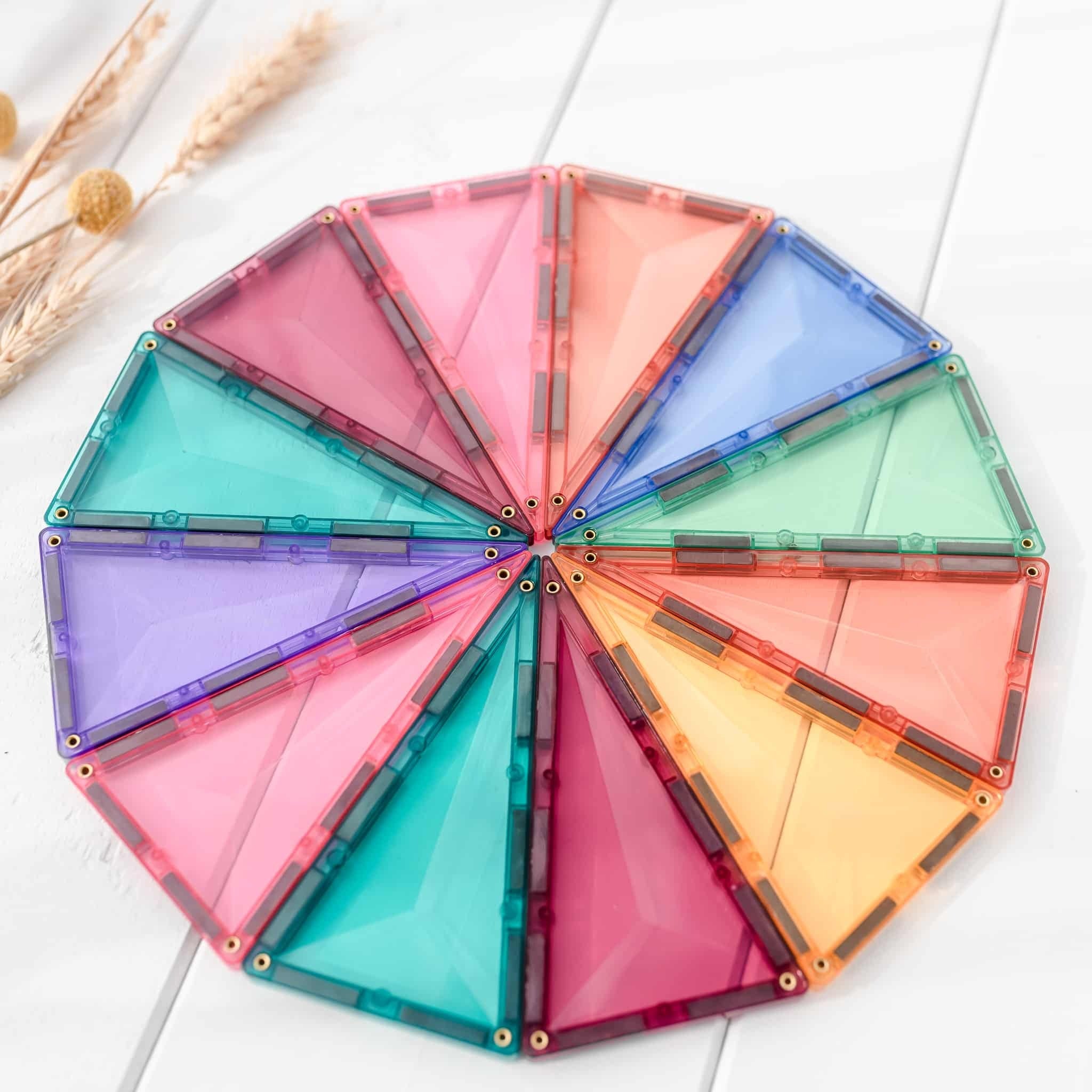 connetix - Magnetbausteine Pastel Geometry Pack 40-tlg.