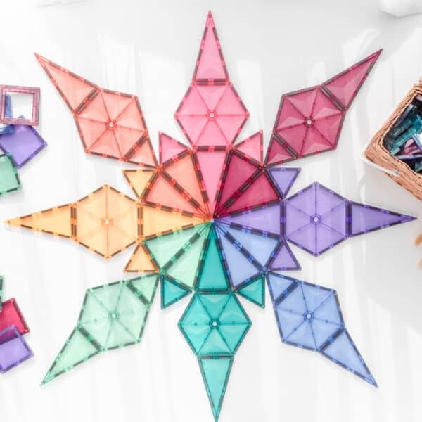 connetix - Magnetbausteine Pastel Geometry Pack 40-tlg.