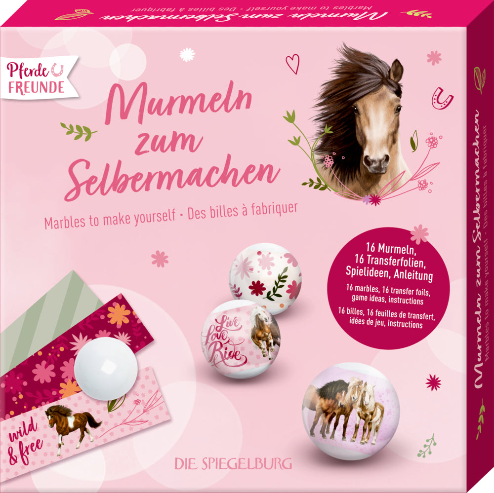 Spiegelburg - Pferdefreunde Murmeln zum Selbermachen