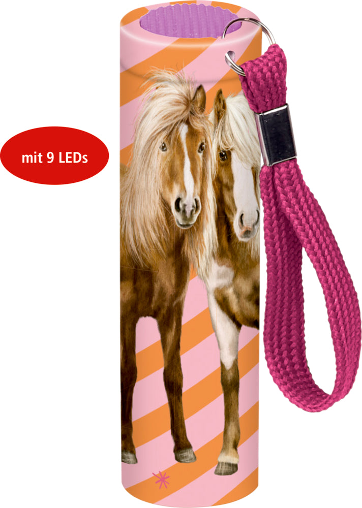Spiegelburg - Taschenlampe Klein: Pferdefreunde