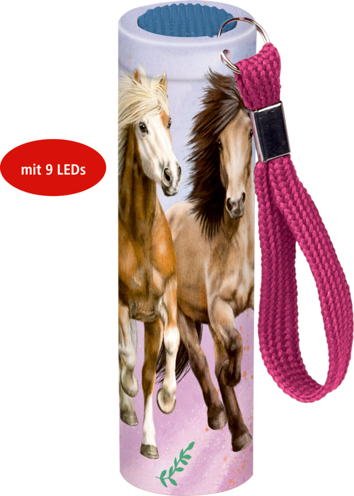 Spiegelburg - Taschenlampe Klein: Pferdefreunde