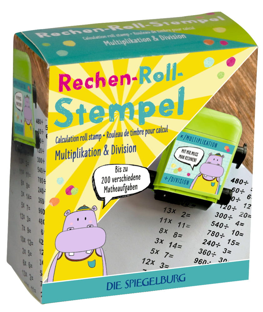 Spiegelburg - Rechen-Roll-Stempel Division & Multiplikation
