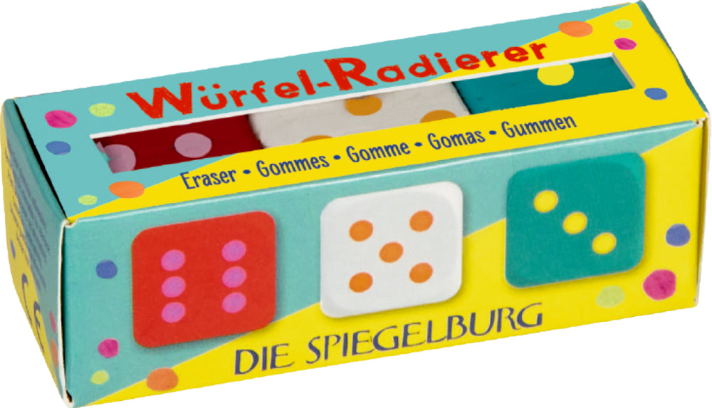 Spiegelburg - Würfel-Radierer