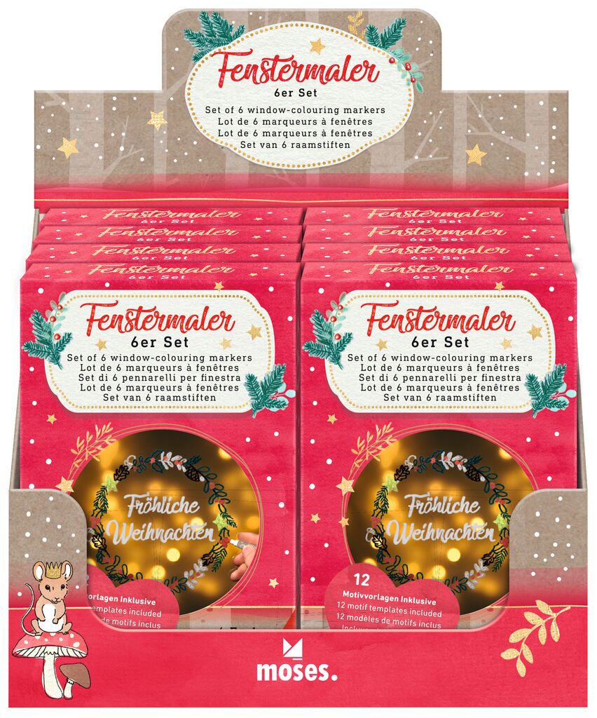 moses - Fenstermaler Winterwunder
