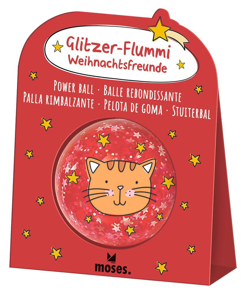 moses - Glitzer Flummi Weihnachtsfreunde