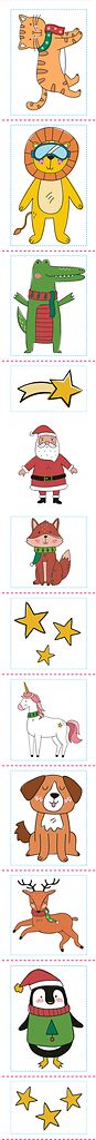 moses - Glitter-Weihnachts-Tattoos von der Rolle