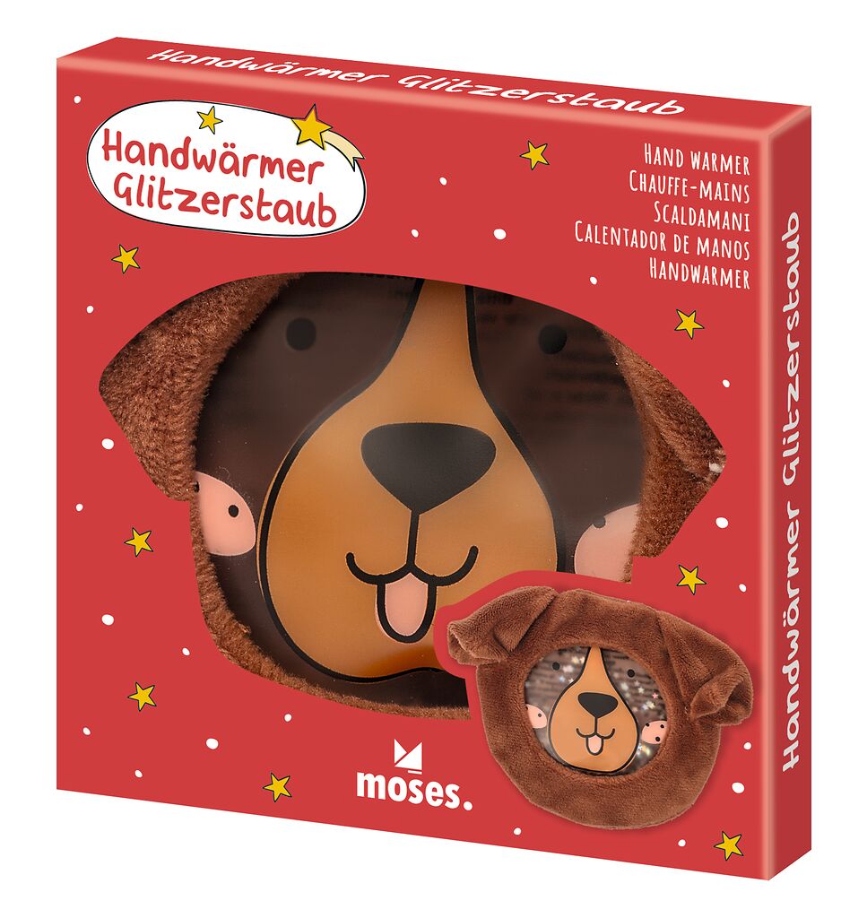 moses - Handwärmer Glitzerstaub