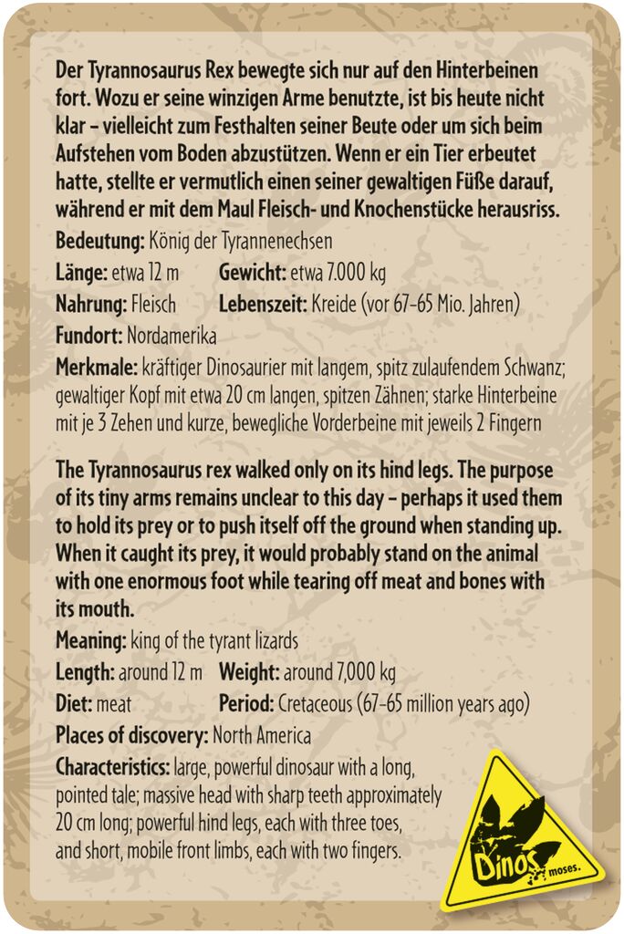 moses - 3D Dino-Puzzle im Ei