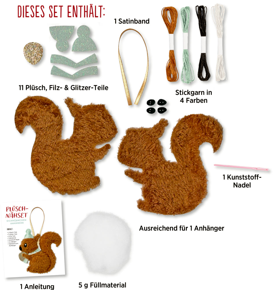 Spiegelburg - Plüsch-Nähset Weihnachten 1 St.