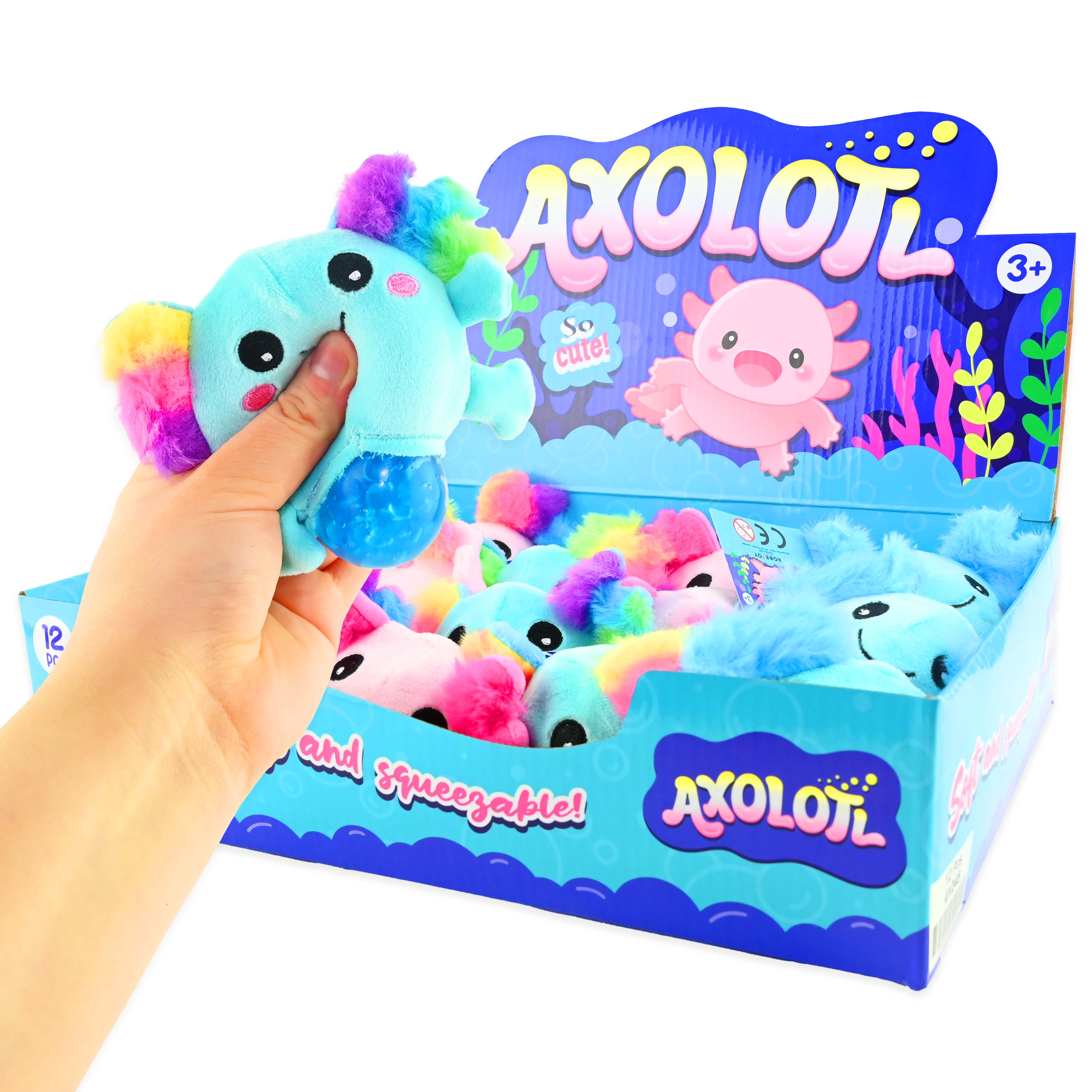 Robetoys - Squeeze Stoff-Axolotl