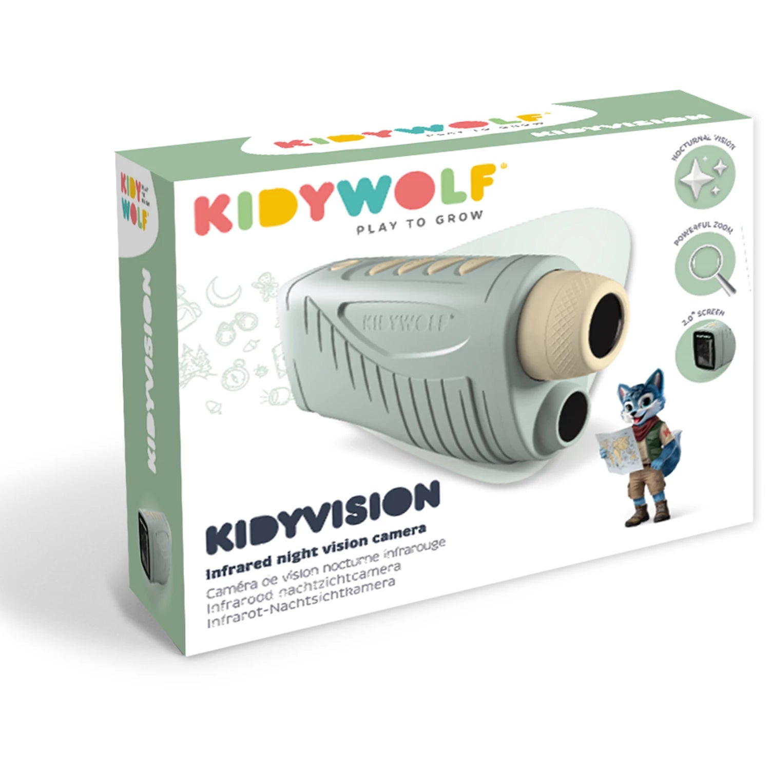 KIDYWOLF - Infrarot-Nachtsichtkamera