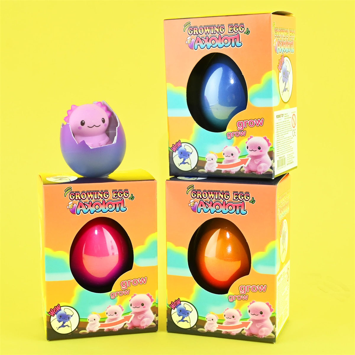 Robetoys - wachsendes Ei Axolotl