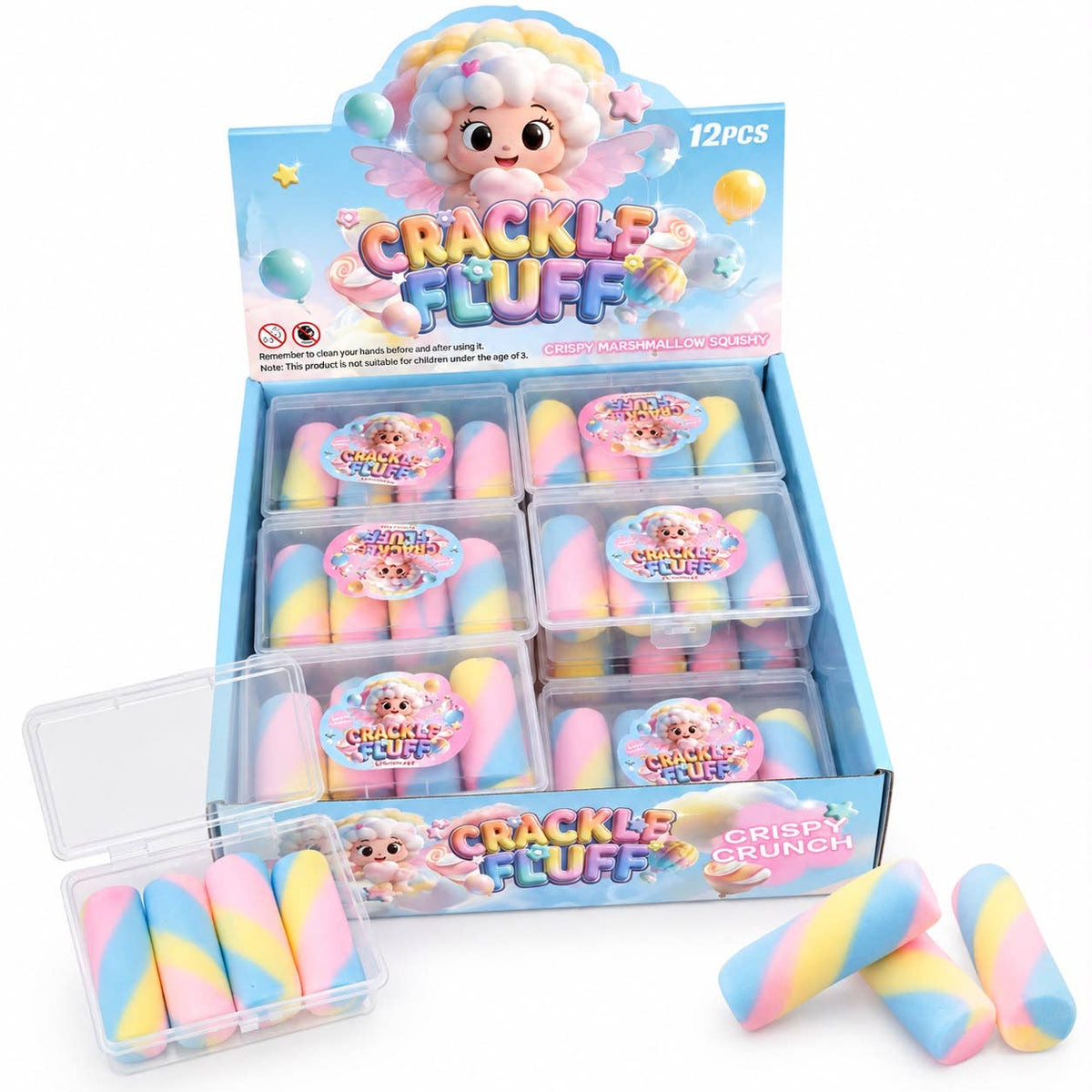 woom - Crackle Fluff Marshmallow