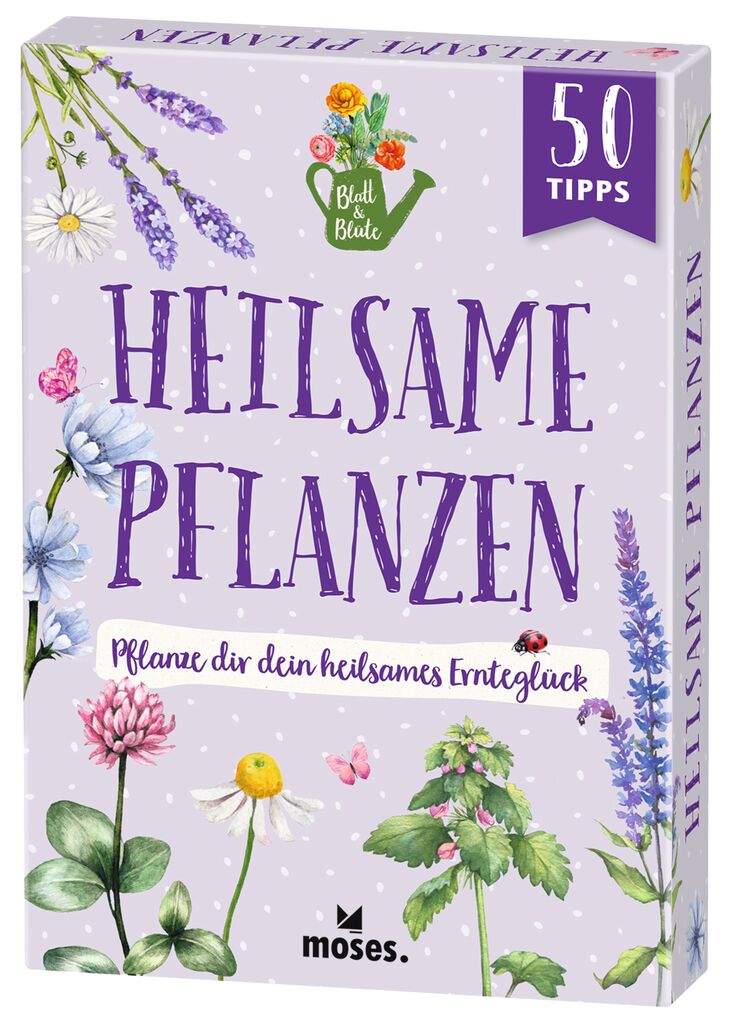 moses - Blatt & Blüte Heilsame Pflanzen Kartenset