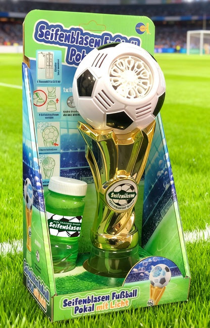 Fun Trading - Seifenblasen Fussball Pokal mit Licht