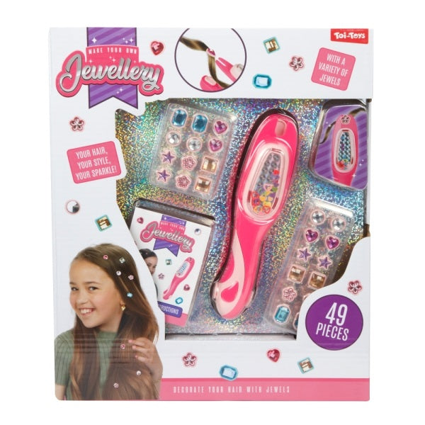 Toi-Toys - Haarschmuck Set mit Glitzersteinen